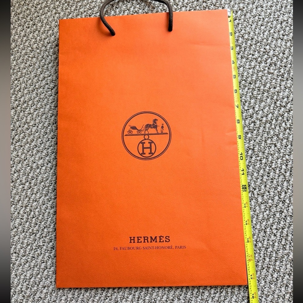 Hermes box, bag, and ribbon - Picture 6 of 6